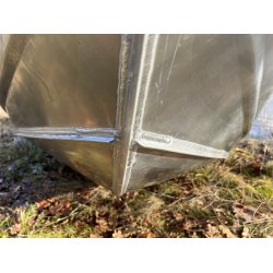 AQUARIB Boot Aluminium  MODELL AQUARIB 4000 -- INCL. COVER