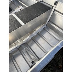 AQUARIB Boot Aluminium  MODELL AQUARIB 4000 -- INCL. COVER