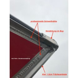 AQUARIB Jolle aluminium - MODEL AQUARIB 3000 - INCL. COVER