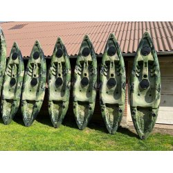 Sit On Top kajak - AQUARIB Viva Duo 370 - Camouflage