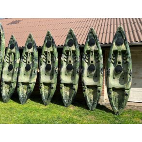 Sit On Top kajak - AQUARIB Viva Duo 370 - Camouflage