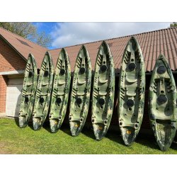 Sit On Top kajak - AQUARIB Viva Duo 370 - Camouflage