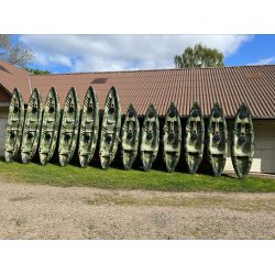 Sit On Top kajak - AQUARIB Viva Duo 370 - Camouflage