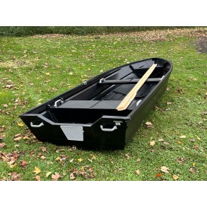 AQUARIB Jolle ALU-360 - 12 fod - Sort