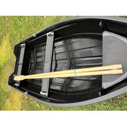 AQUARIB Jolle ALU-360 - 12 fod - Sort