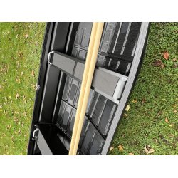 AQUARIB Jolle ALU-360 - 12 fod - Sort