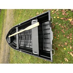 AQUARIB Jolle ALU-360 - 12 fod - Sort