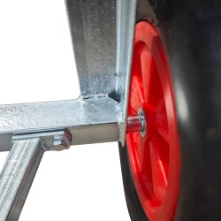 Boat Trailer / Launching Trolley with Jockey Wheel and Tow Hitch