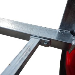 Boat Trailer / Launching Trolley with Jockey Wheel and Tow Hitch