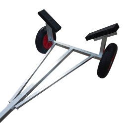 Boat Trailer / Launching Trolley with Jockey Wheel and Tow Hitch