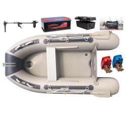 Komplet st - AQUARIB SPORT 250 incl. Haswing 55 lbs motorpakke