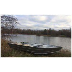 AQUARIB 4000 jolle - inkl. Haswing 110 lbs motorpakke m/ lithiumbatteri/Bluetooth + COVER