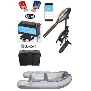 AQUARIB Extreme 250 � NEW MODEL & Haswing 55 lbs Motor Set � Complete and Ready to Sail!