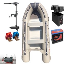 Komplet st - AQUARIB EXTREME 300 incl. Haswing 55 lbs motorpakke