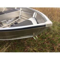 AQUARIB 4000 jolle - inkl. Haswing 110 lbs motorpakke m/ lithiumbatteri/Bluetooth + COVER