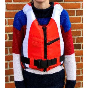 Kraftig kajak/svmmevest med 50 N opdrift - 20-50kg