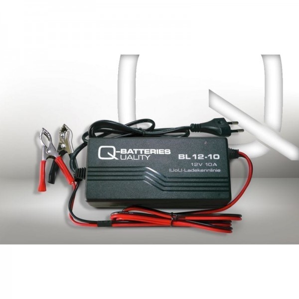 Q-Batteries 12V 10A 3-trins blybatterioplader